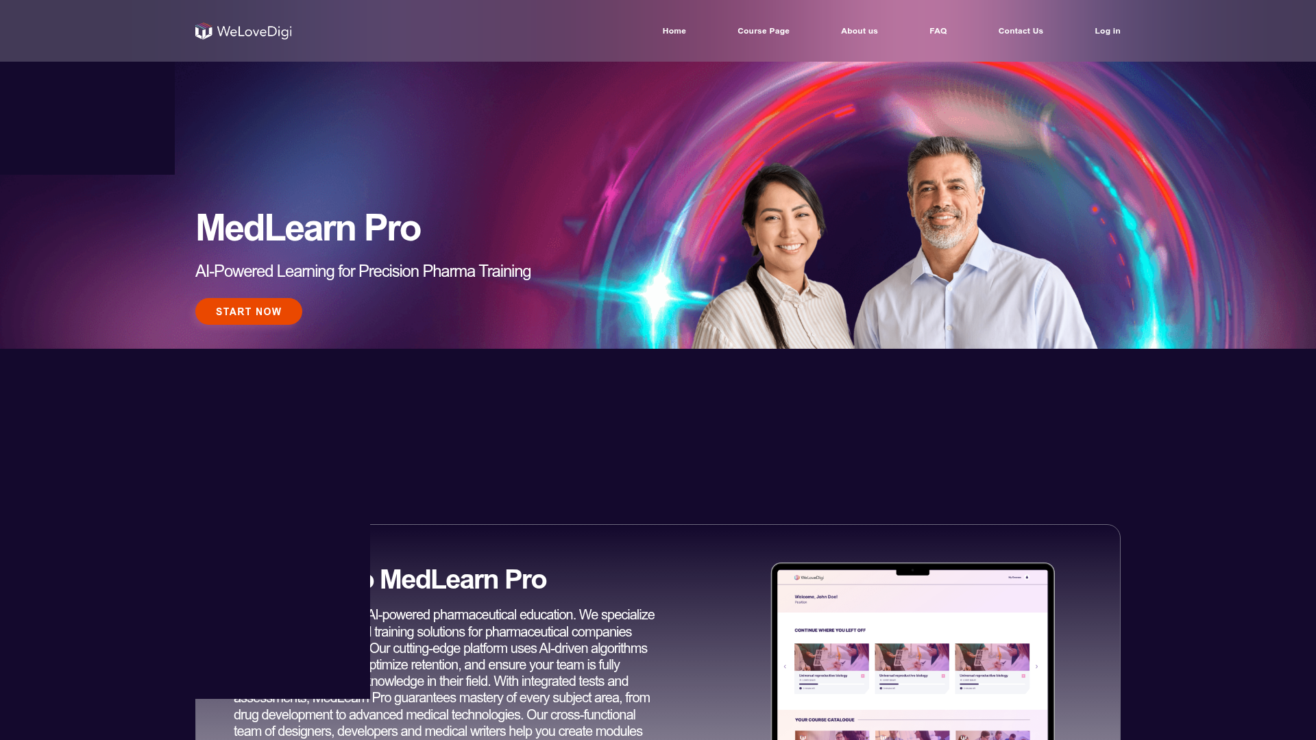 MedLearnPro screenshot