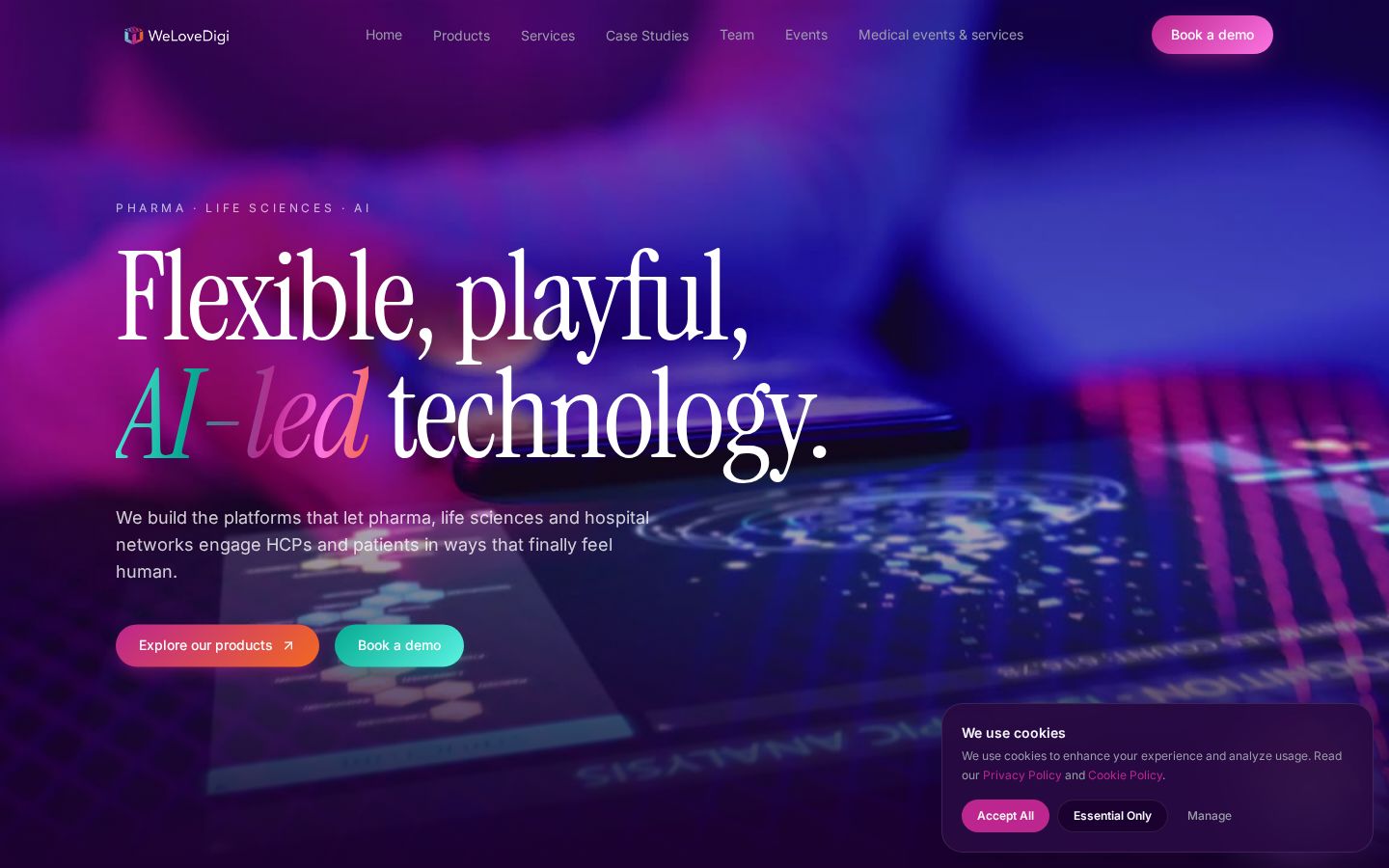 WeLoveDigi website screenshot